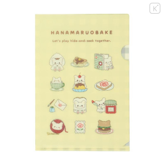 Japan Sanrio Original Clear File Set - Hanamaruobake / Always Together - 5