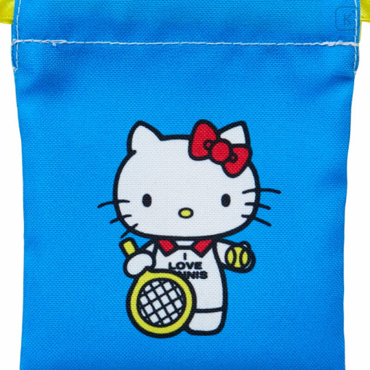 Japan Sanrio Mini Drawstring Pouch - Hello Kitty 50th Anniversary 1980 - 3