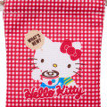 Japan Sanrio Mini Drawstring Pouch - Hello Kitty 50th Anniversary 1983 - 3