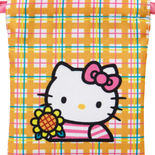 Japan Sanrio Mini Drawstring Pouch - Hello Kitty 50th Anniversary 1994 - 3