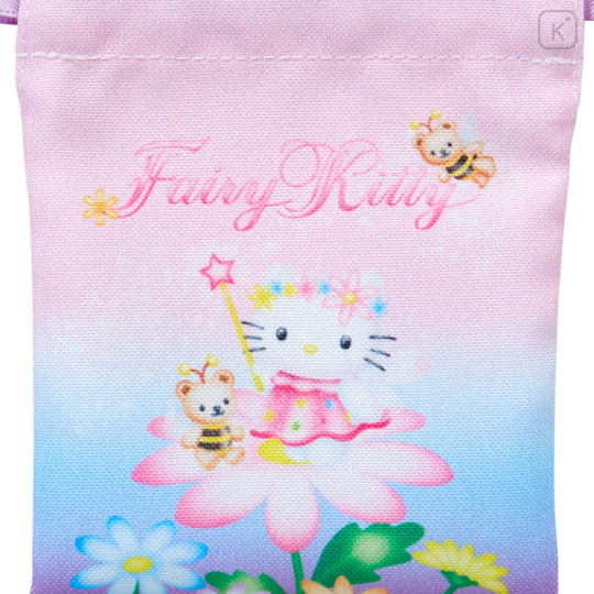 Japan Sanrio Mini Drawstring Pouch - Hello Kitty 50th Anniversary 2000 - 3