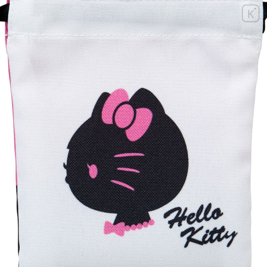 Japan Sanrio Mini Drawstring Pouch - Hello Kitty 50th Anniversary 2008 - 3