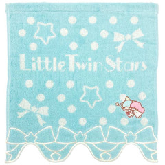 Japan Sanrio Jacquard Towel - Little Twin Stars / Sky Blue