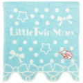 Japan Sanrio Jacquard Towel - Little Twin Stars / Sky Blue - 1