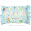 Japan Sanrio Silky Touch Pillow Cover - Cinnamoroll / Flower - 2