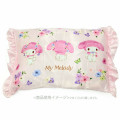 Japan Sanrio Silky Touch Pillow Cover - My Melody / Flower - 2