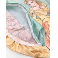 Japan Disney Silky Touch Pillow Cover - Belle / Flower - 3