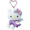 Japan Sanrio Mascot Keychain - Hello Kitty : Angel Purple - 1