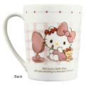 Japan Sanrio Porcelain Mug - Hello Kitty & Tiny Chum : 50th Anniversary - 2