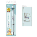 Japan Disney Dr. Grip 4+1 Multi Pen & Mechanical Pencil - Pooh / Blue - 2