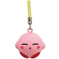 Japan Kirby Tiny Charm Face-shaped Bell Netsuke - Sleepy - 2