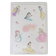 Japan Disney B6 Planner Monthly Schedule Book - Disney Princess / White 2025