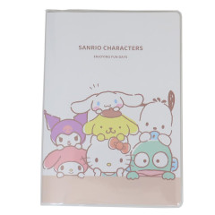 Japan Sanrio B6 Planner Monthly Schedule Book - Characters / Waiting For 2025