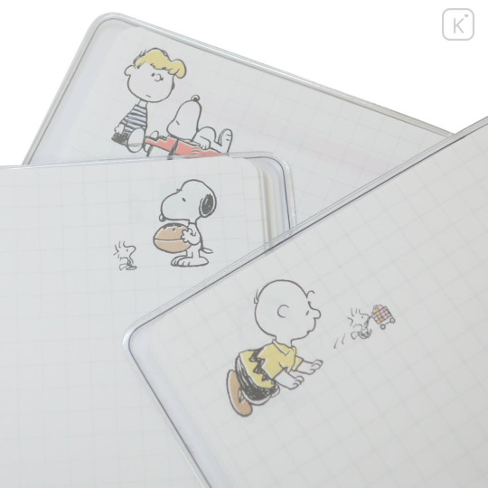 Japan Peanuts B6 Planner Monthly Schedule Book - Snoopy / Brothers White 2025 - 5