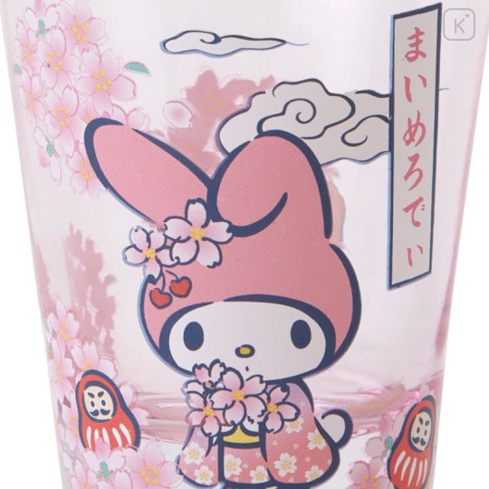 Japan Sanrio Shot Glass - My Melody : Cherry Blossom - 3