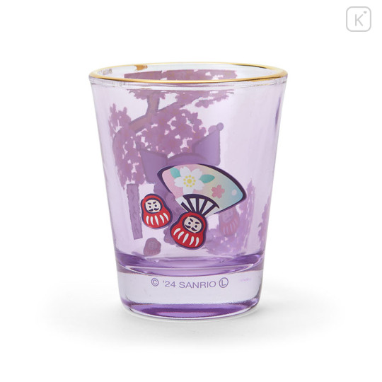 Japan Sanrio Shot Glass - Kuromi : Cherry Blossom - 2