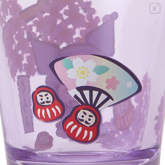 Japan Sanrio Shot Glass - Kuromi : Cherry Blossom - 4