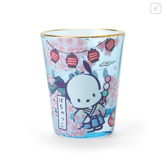 Japan Sanrio Shot Glass - Pochacco : Cherry Blossom - 1