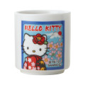 Japan Sanrio Ceramic Sake Cup 5pcs - Hello Kitty / Kimono - 3