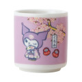 Japan Sanrio Ceramic Sake Cup Set - Cherry Blossom - 5