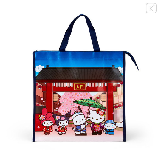 Japan Sanrio Shopping Bag (L) - Kimono - 1