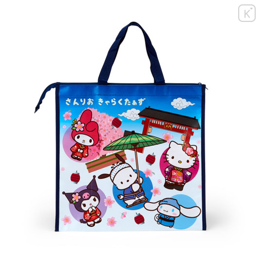 Japan Sanrio Shopping Bag (L) - Kimono - 2