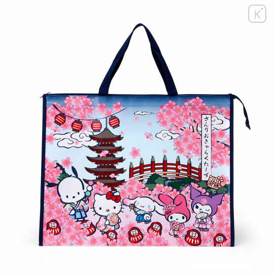 Japan Sanrio Shopping Bag (XL) - Kimono - 1