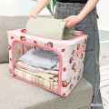 Japan Mofusand Foldable Storage Case (L) - Cat / Strawberry Nyan - 3