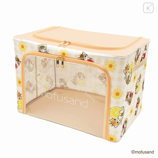 Japan Mofusand Foldable Storage Case (L) - Cat / Bee Nyan - 1