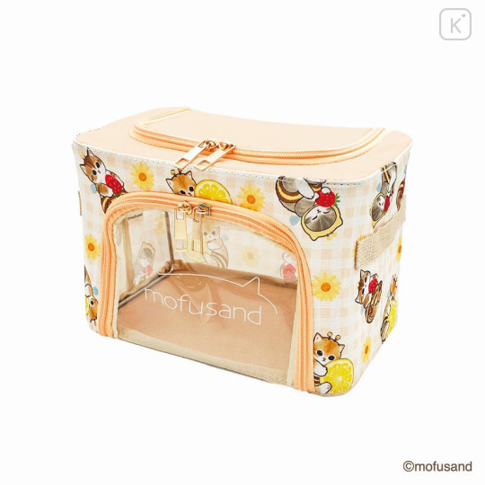 Japan Mofusand Foldable Storage Case (S) - Cat / Bee Nyan - 1