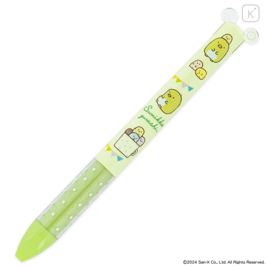 Japan San-X Two Color Mimi Pen - Sumikko Gurashi : Penguin? - 1