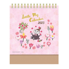 Japan Moomin Desk Calendar - Little My / Pink 2025