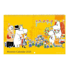 Japan Moomin Wall Calendar (L) - Characters / Drawing 2025