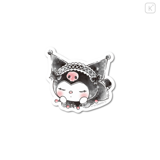 Japan Sanrio Vinyl Sticker - Kuromi / Dreamig - 1