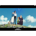 Japan Ghibli A4 Clear File Folder - Howl's Moving Castle / Movie Scene - 1