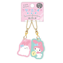 Japan Sanrio × Obakenu Acrylic Keychain Connecting Set - My Melody