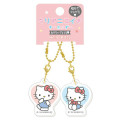 Japan Sanrio Acrylic Keychain Connecting Set - Hello Kitty - 1