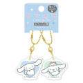 Japan Sanrio Acrylic Keychain Connecting Set - Cinnamoroll - 1