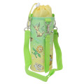 Japan Pokemon Plastic Bottle Holder - Fidough & Pikachu & Sprigatito / Gradient Green & Yellow #43802 - 2