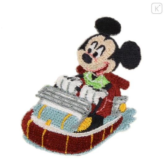 Japan Tokyo Disney Resort Sticker For Cloth Surface & Iron Patch - Mickey Mouse / Boat - 1