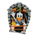 Japan Tokyo Disney Resort Sticker For Cloth Surface & Iron Patch - Donald Duck / Roller Coaster - 1