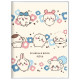 Japan Chiikawa A6 Planner Monthly Schedule Book - Happy Moment 2025