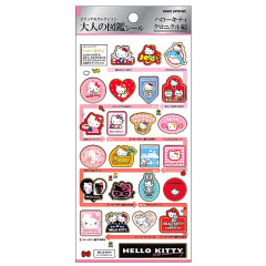 Japan Sanrio Picture Book Sticker - Hello Kitty 50th Anniversary