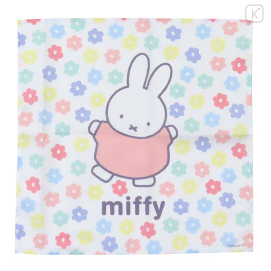 Japan Miffy Towel Handkerchief - Miffy / Happy Flower Day - 1