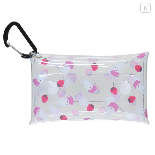 Japan Miffy Clear Multi Case (S) - Miffy : Strawberry Pink - 1