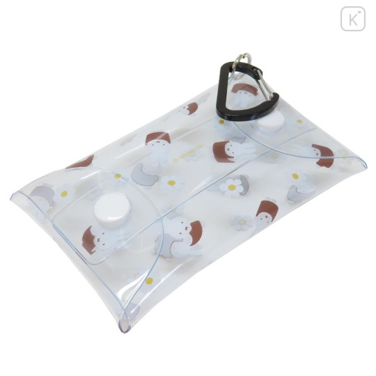 Japan Miffy Clear Multi Case (S) - Miffy : Flower Brown - 2