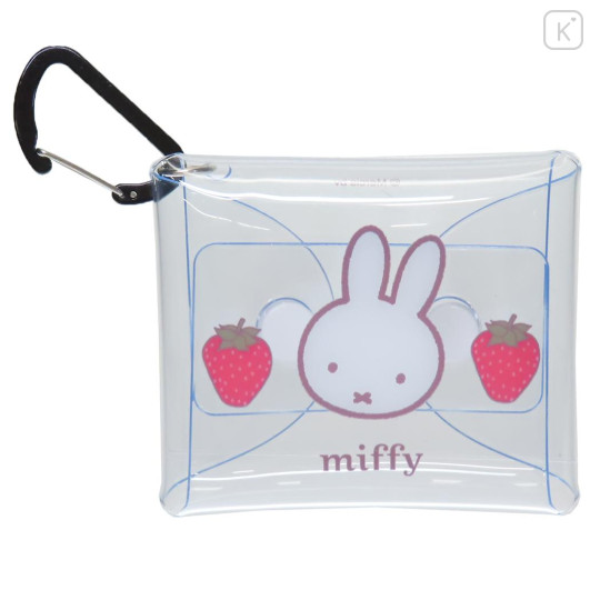 Japan Miffy Clear Multi Case (SS) - Miffy / Strawberry Pink - 1