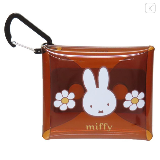 Japan Miffy Clear Multi Case (SS) - Miffy / Flower Brown - 1