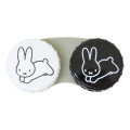 Japan Miffy Contact Lens Case - Black & White - 1