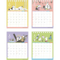 Japan Moomin Desk Calendar - Little My / Friends 2025 - 2